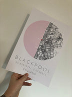 Couple Personalised Valentines Love Engagement Wedding Any Place Circle City Print Coordinates Wall Decor Print
