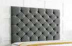 Regency Divan Bed Set With Tall Button Headboard Plus Footboard