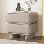 Modern Moroccan Pine Bedside Table with 2 Drawers