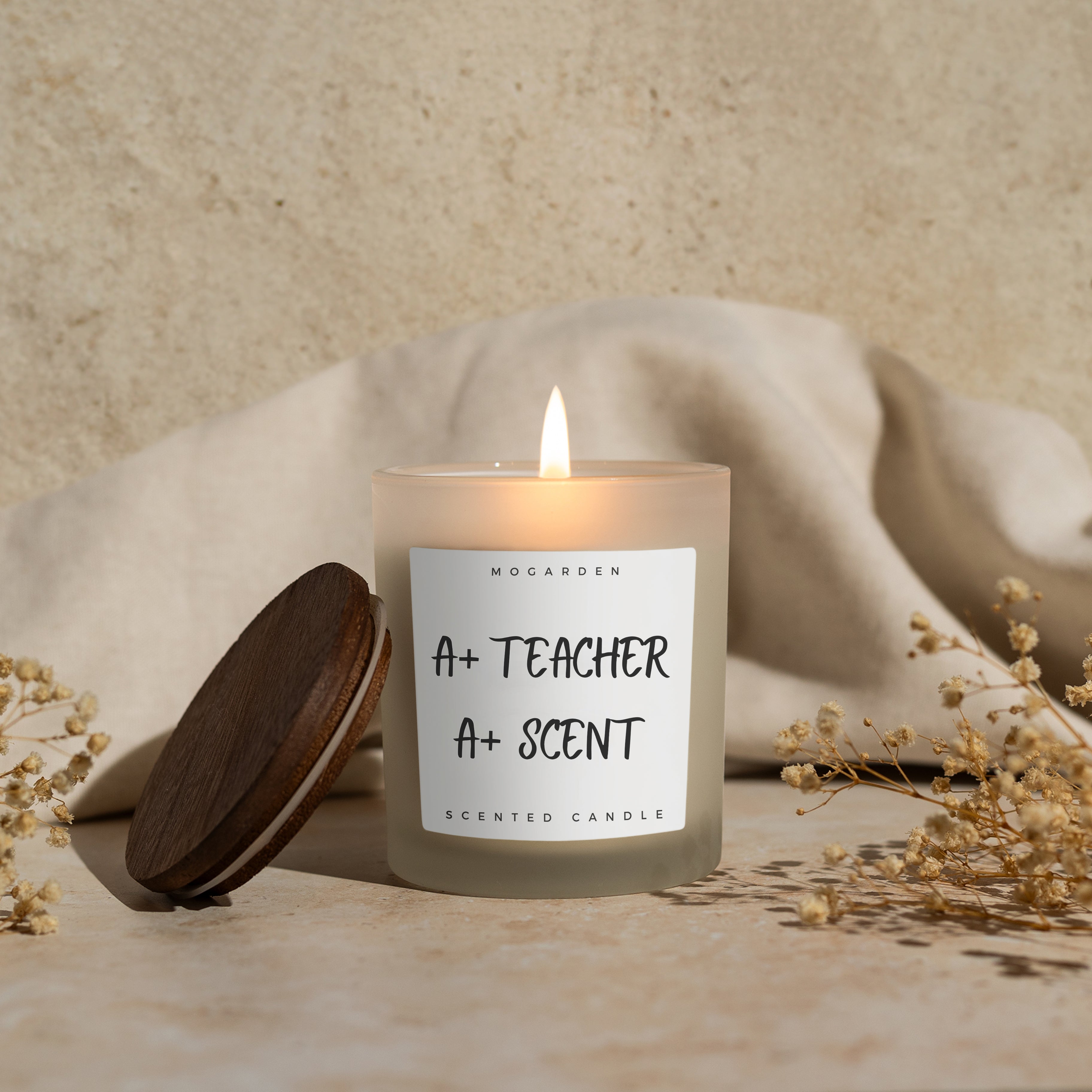 Teacher Candle Gift, Teacher Gifts, Teacher Leaving Gifts, Luxury Vanilla Scented Candle Soy 220g
