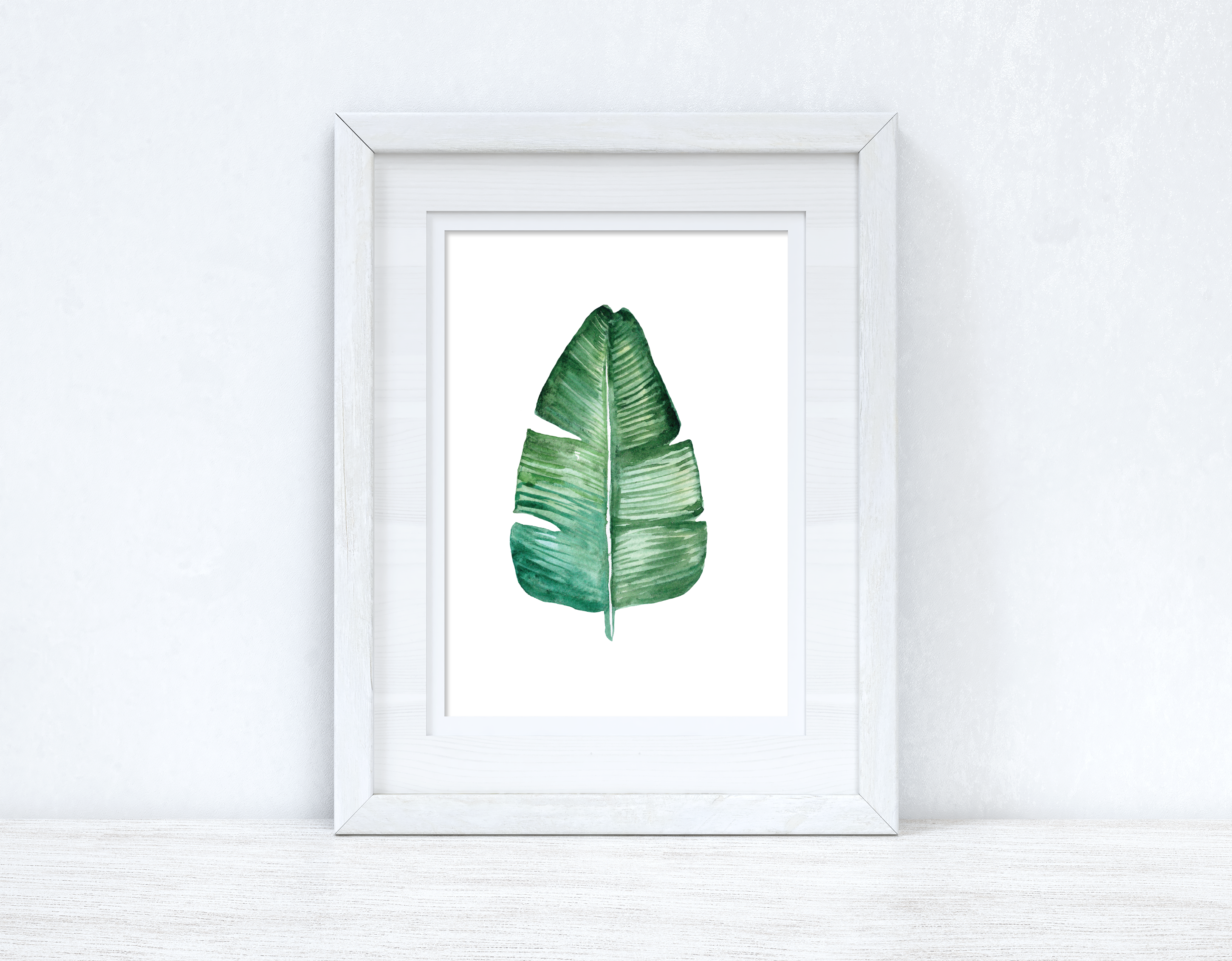 Tropical Summer Leaf 2 Summer Seasonal Wall Home Decor Print