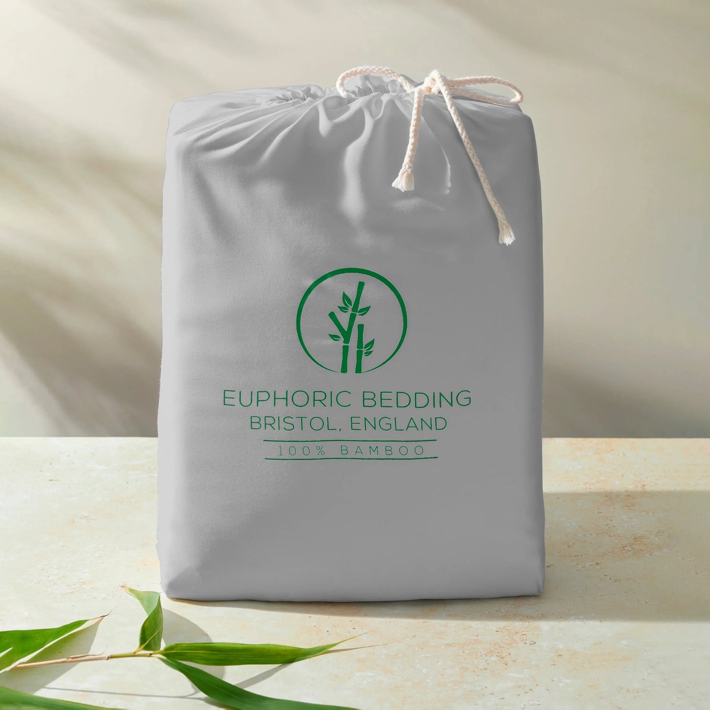 Bamboo Duvet Bed Set in Grey Euphoric Bedding