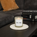 Wedding Candle Gift, Wedding Gifts for Bride and Groom, Mr and Mrs Gift, Luxury Scented Vanilla Candle Natural Soy 220g