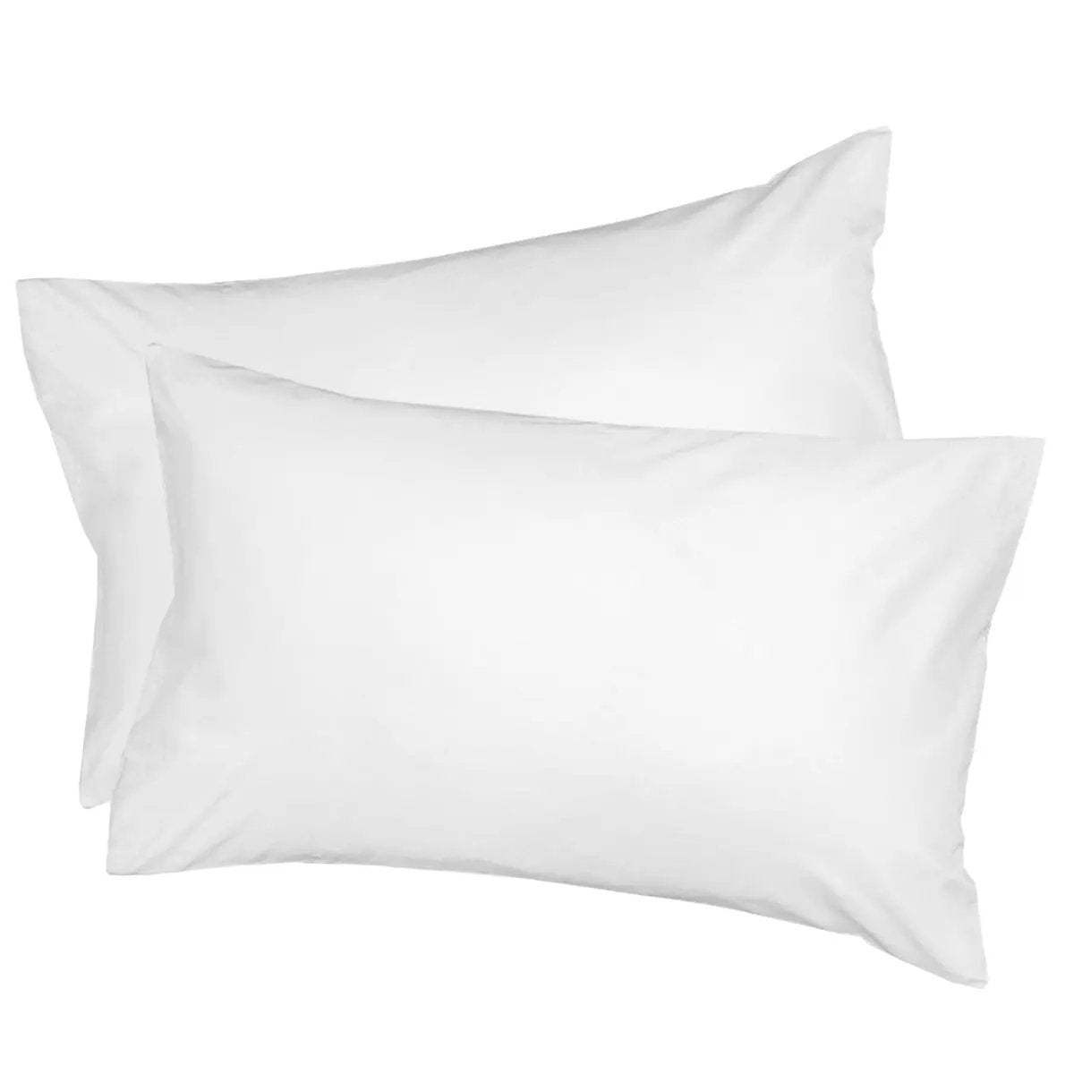 Bamboo Pillowcases in White Euphoric Bedding