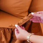 Ackly Bamboo - Terracotta Orange Fitted Sheet