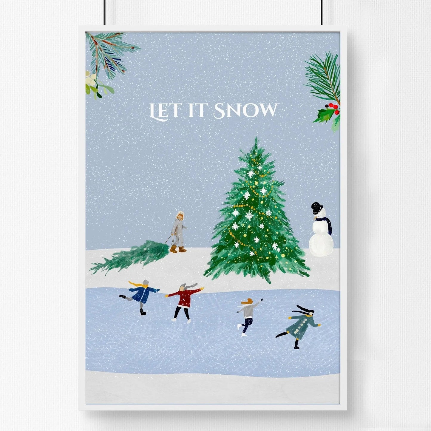 Art of Christmas | unique art print About Wall Art