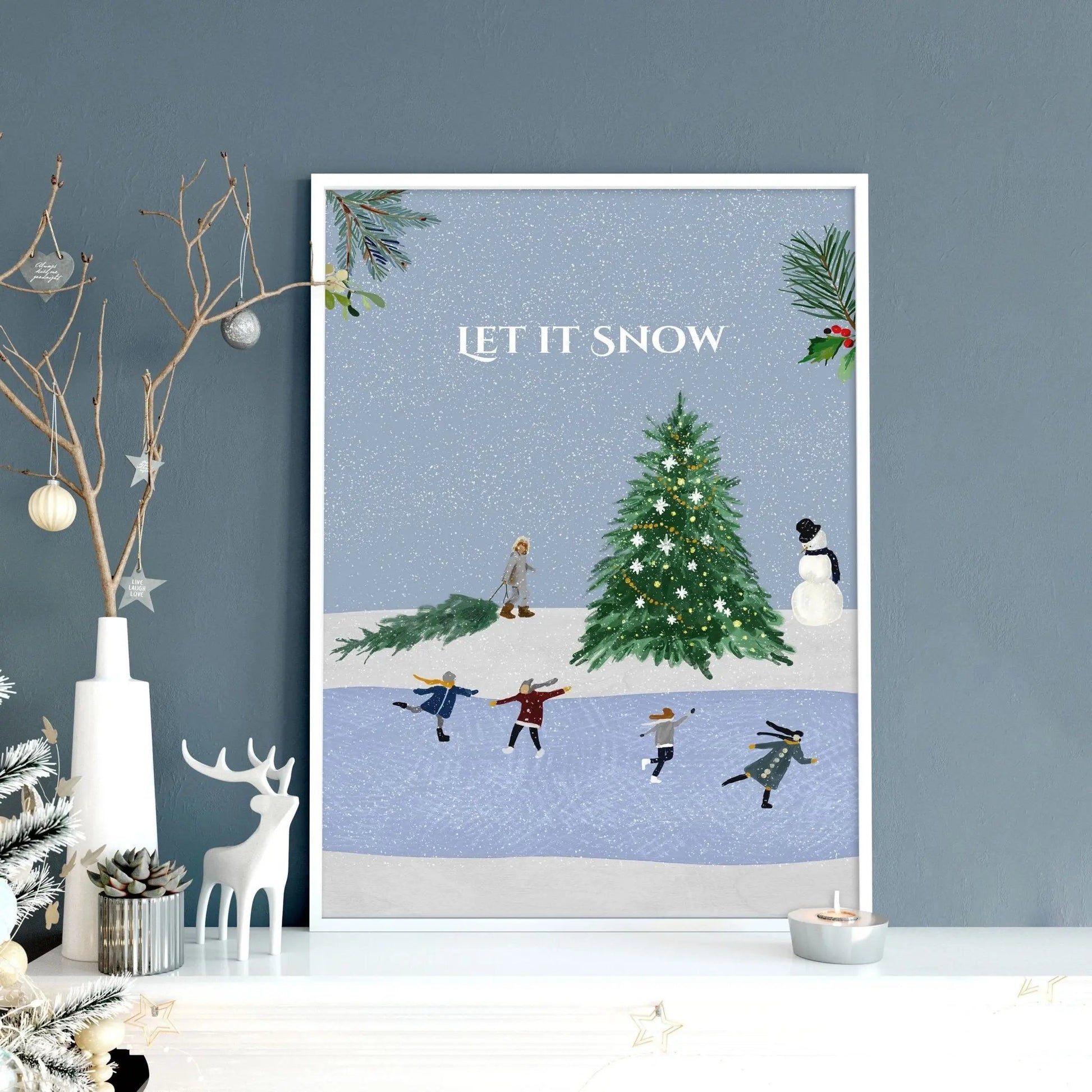 Art of Christmas | unique art print About Wall Art