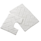 Bali Bath Mat & Pedestal Set Luxurious Super Absorbent Extra-Soft Cotton Mats for Bathroom Comfort and Style in Multiple Colours by OLIVIA ROCCO
