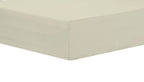 Basics Super Soft Durable Fitted Sheet High-Quality Indus Valley Cotton Linen Elasticated for Perfect Fit Multiple Sizes and Colours OEKO-TEX Certified Bedding by OLIVIA ROCCO