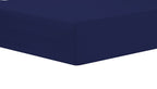 Basics Super Soft Durable Fitted Sheet High-Quality Indus Valley Cotton Linen Elasticated for Perfect Fit Multiple Sizes and Colours OEKO-TEX Certified Bedding by OLIVIA ROCCO