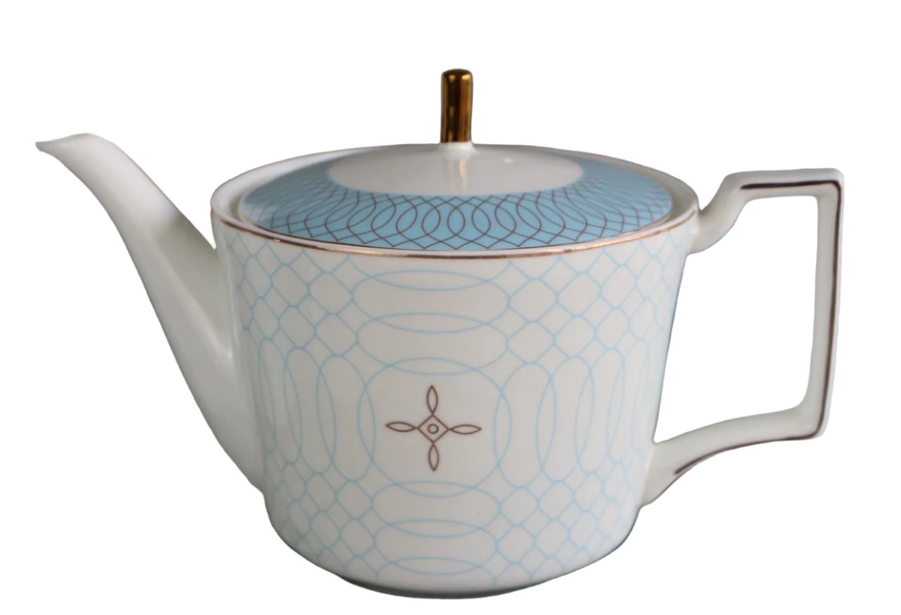 Azure Royale Imperial Bone China Tea Set
