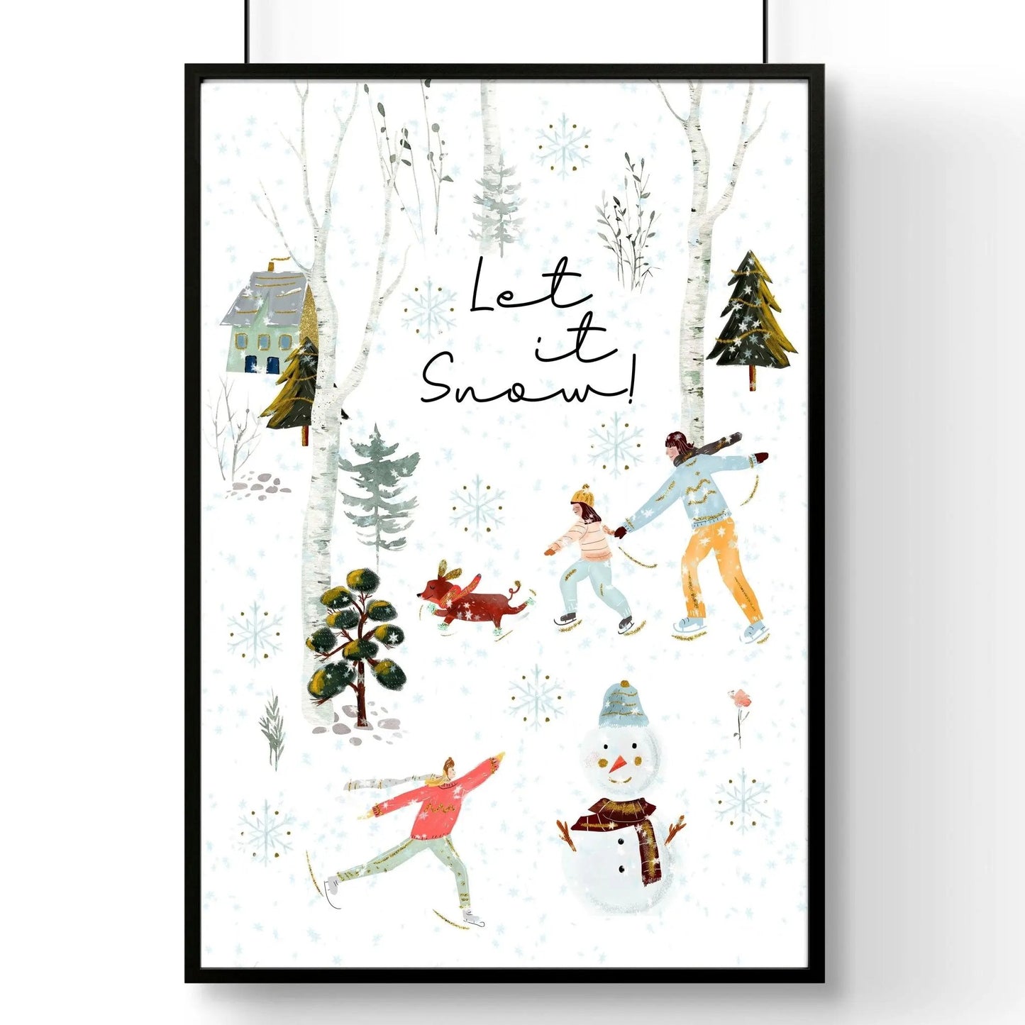 Christmas decor indoor wall art print About Wall Art