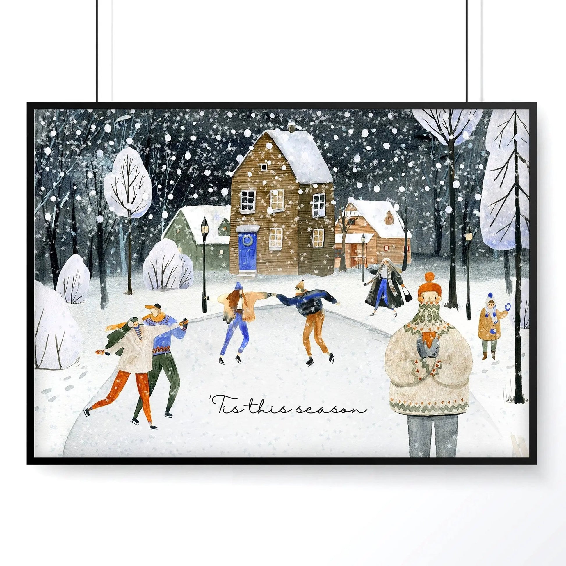 Christmas decor for living room | Wall art print About Wall Art