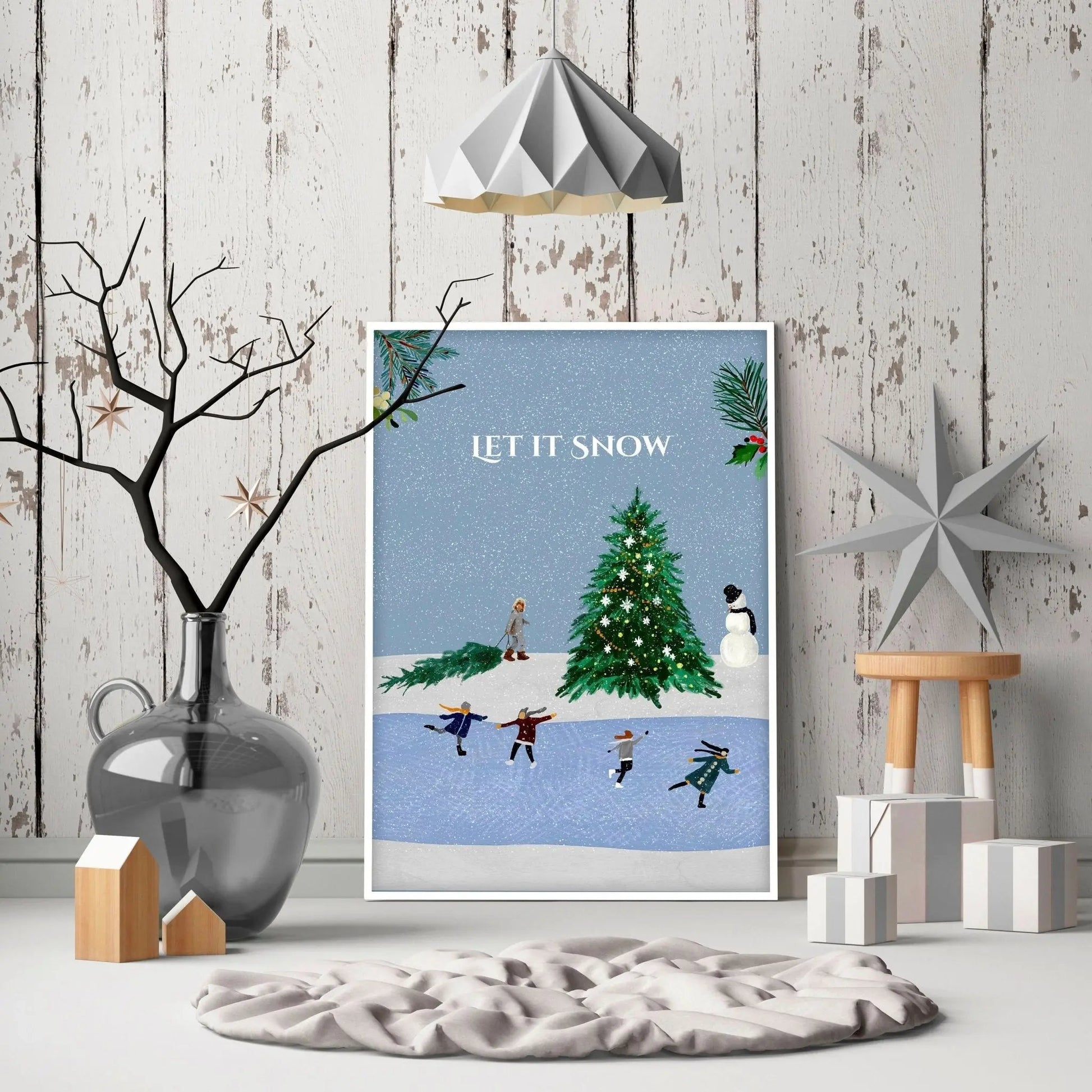 Art of Christmas | unique art print About Wall Art