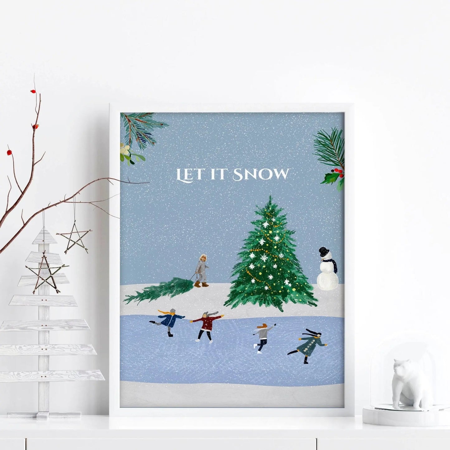 Art of Christmas | unique art print About Wall Art