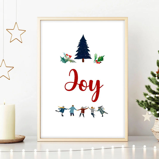Christmas wall decorations | wall art print About Wall Art