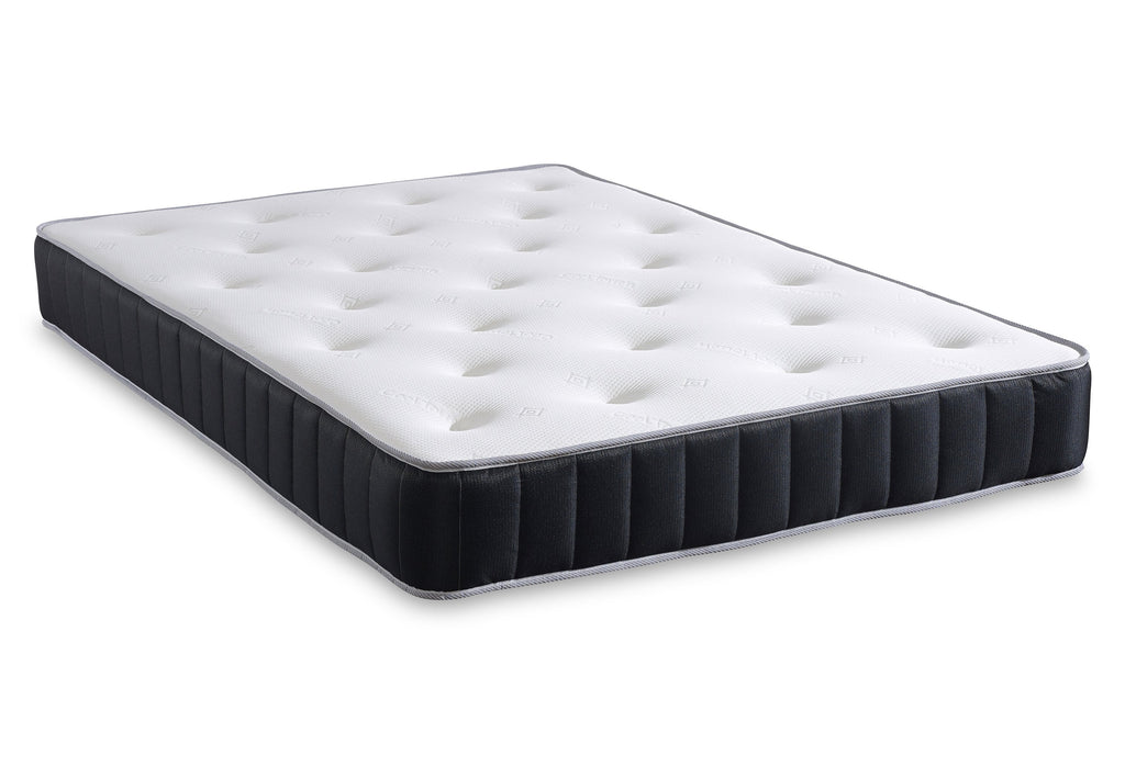 Turin Divan Bed Set with Tall Button Headboard and Footboard