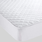 Egyptian Cotton Quilted Waterproof Mattress Protector Extra Deep Hypoallergenic Breathable All Sizes Classic White by OLIVIA ROCCO
