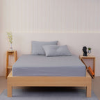 Ella Cotton - Dove Grey Fitted Sheet