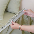 Ella Cotton - Sage Green Fitted Sheet