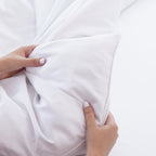 Ella Cotton - White Duvet Cover