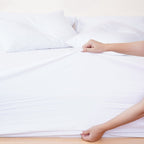 Ella Cotton - White Fitted Sheet