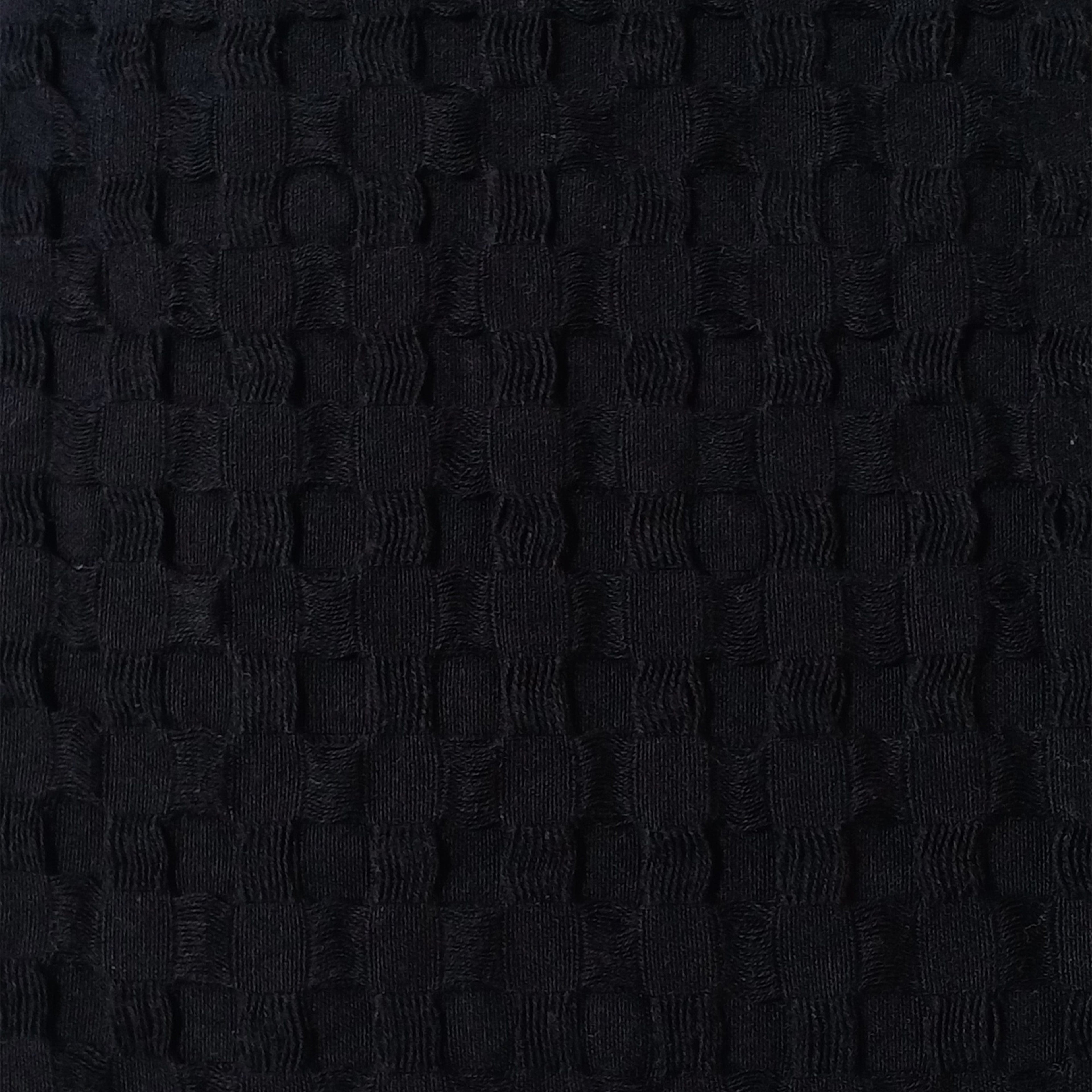 Florian Checked Throw Blanket Black Bedspread for Sofas Armchairs Sofa Settee Couch Beds & Couches by OLIVIA ROCCO