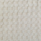 Florian Checked Throw Blanket Natural Bedspread for Sofas Armchairs Sofa Settee Couch Beds & Couches by OLIVIA ROCCO