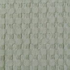 Florian Checked Throw Blanket Sage Green Bedspread for Sofas Armchairs Sofa Settee Couch Beds & Couches by OLIVIA ROCCO