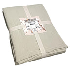 Hilton Throw Blanket Reversible Quilted Design Lightweight Super Soft Warm Cotton Easy Care Sofa Couch Chair & Bed Overthrow by OLIVIA ROCCO