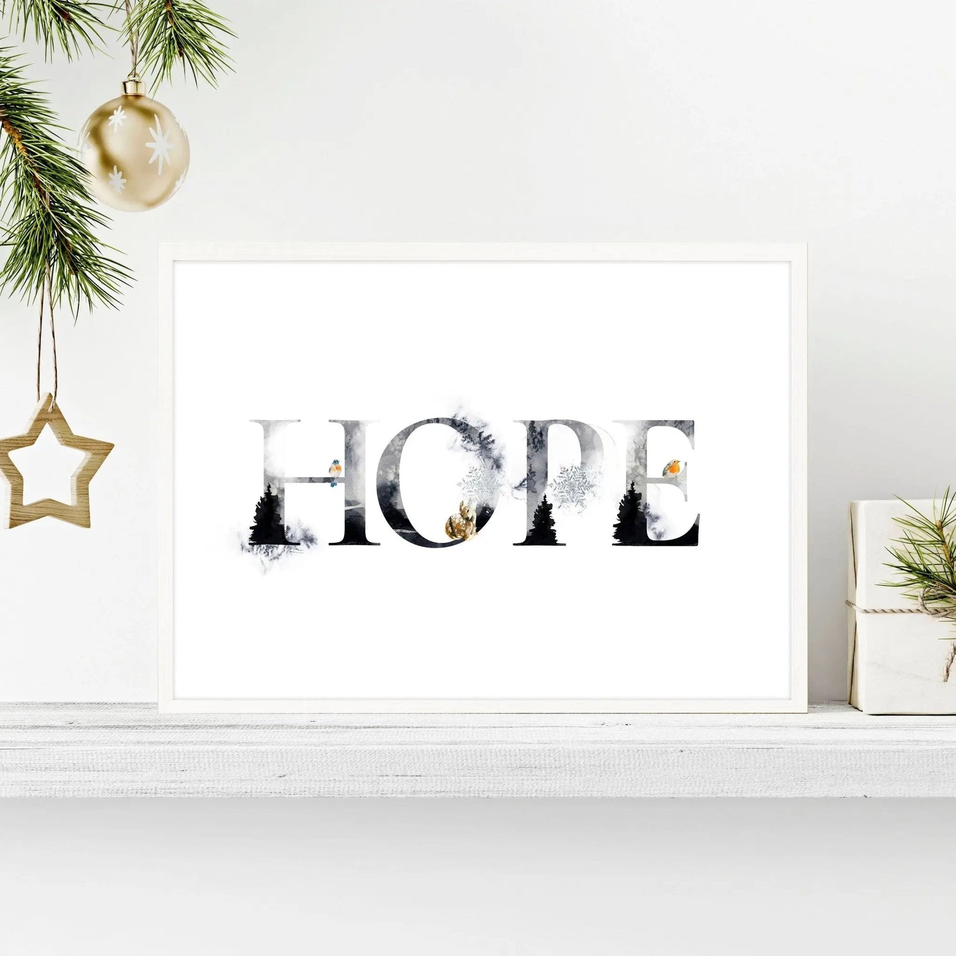 Xmas wall art print for Christmas decor About Wall Art
