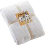 Hotel Collection 240 x 260 cm Quilted Bedspread in Sustainable Cotton Soft and Durable White and Grey Bedding for Elegant Bedroom Decor by OLIVIA ROCCO