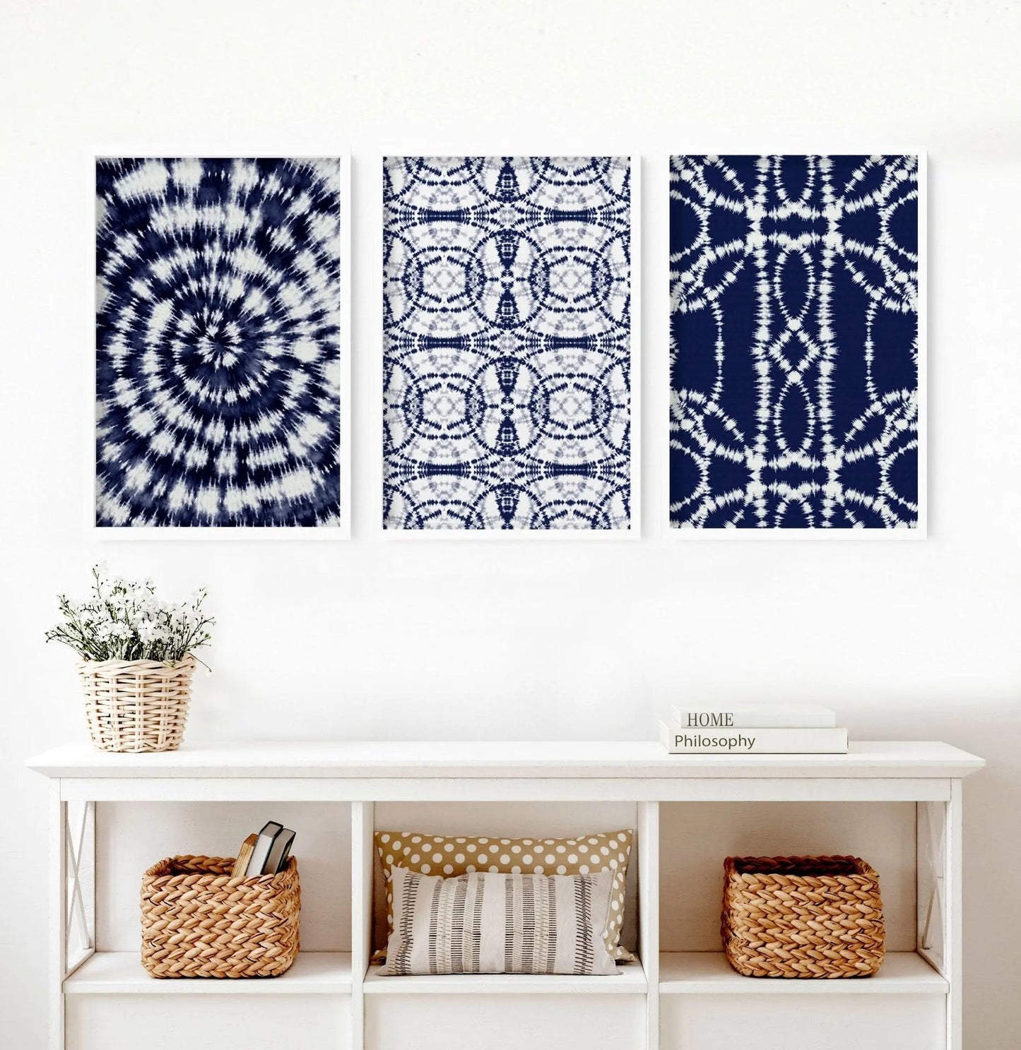 Beach hut decor | Set of 3 wall art prints About Wall Art