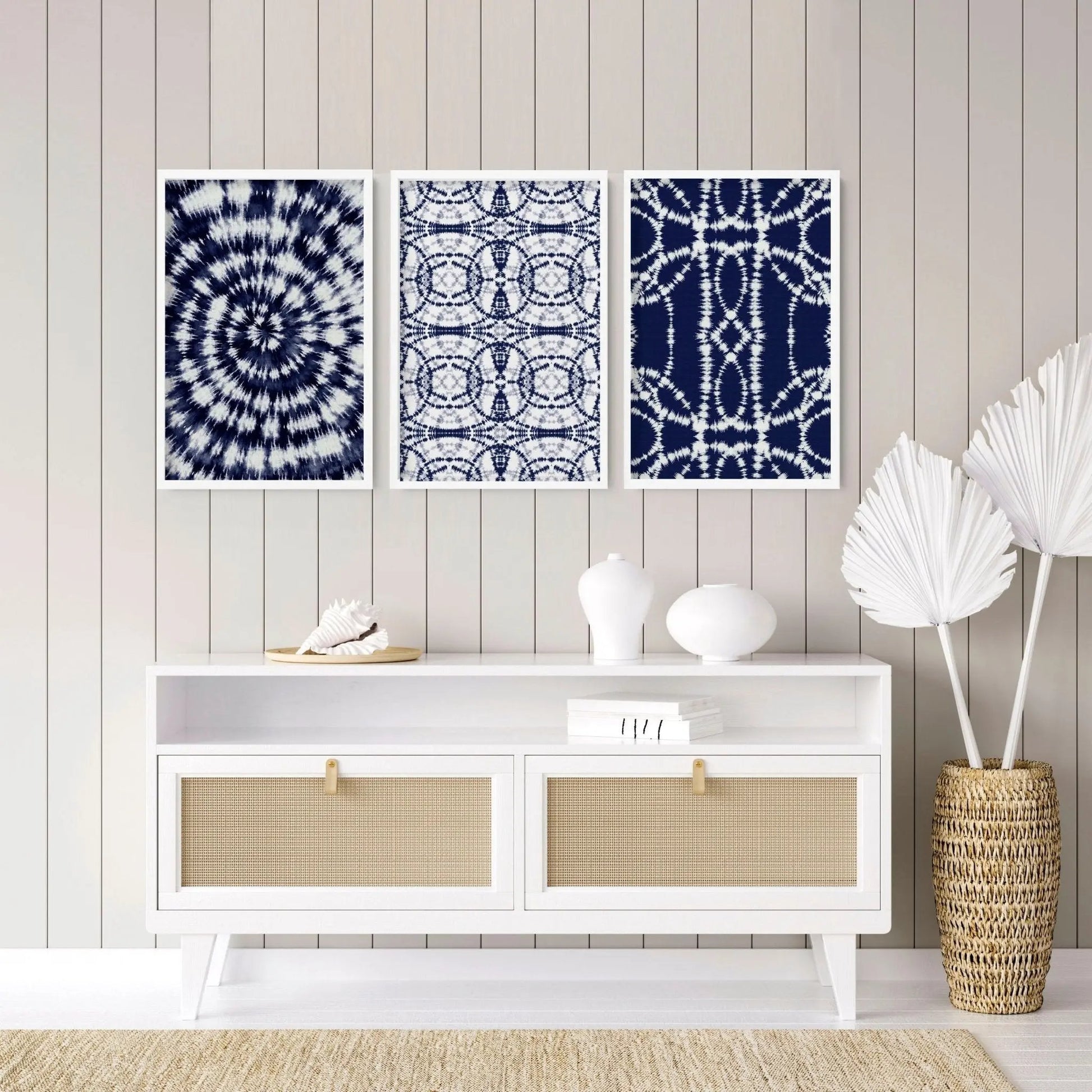 Beach hut decor | Set of 3 wall art prints About Wall Art