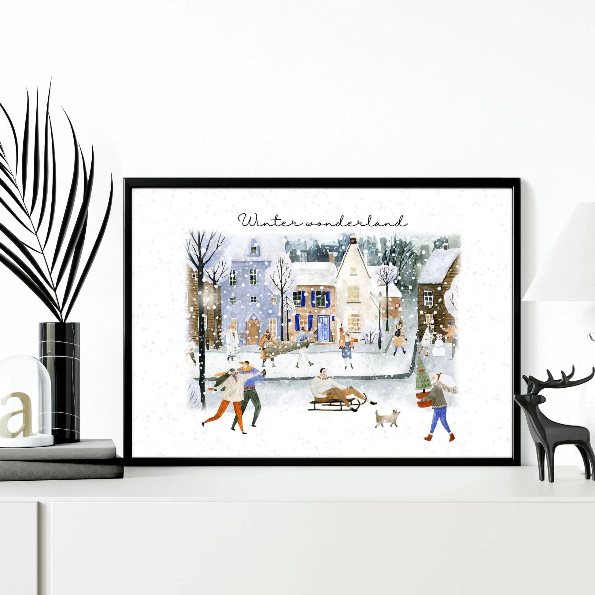 Christmas decoration wall art print About Wall Art