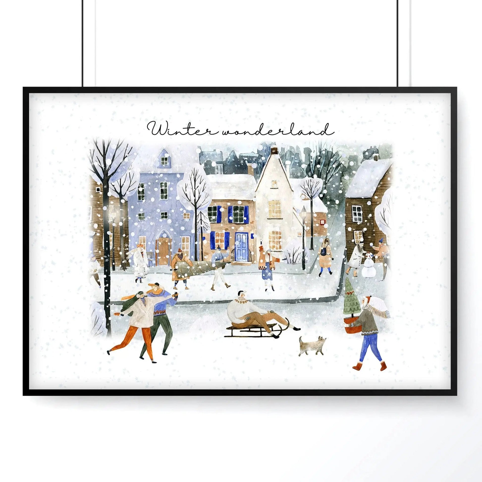 Christmas decoration wall art print About Wall Art