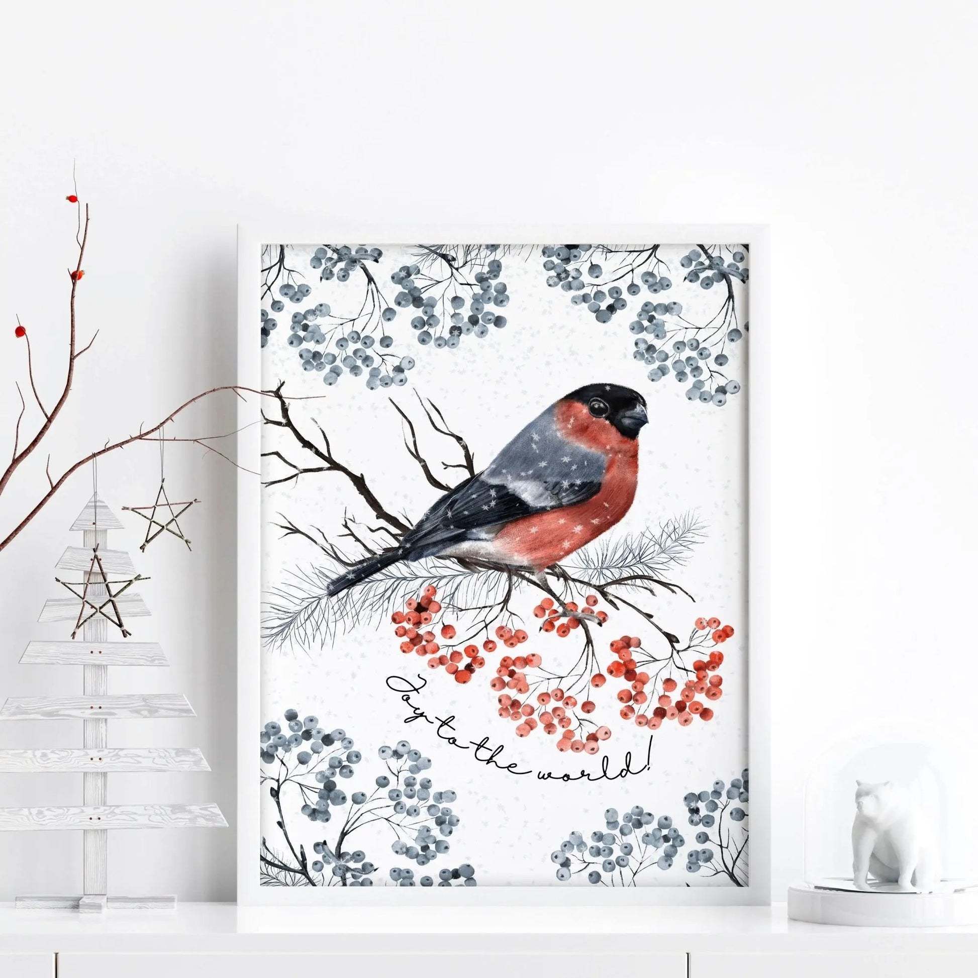 Christmas wall hangings art print About Wall Art