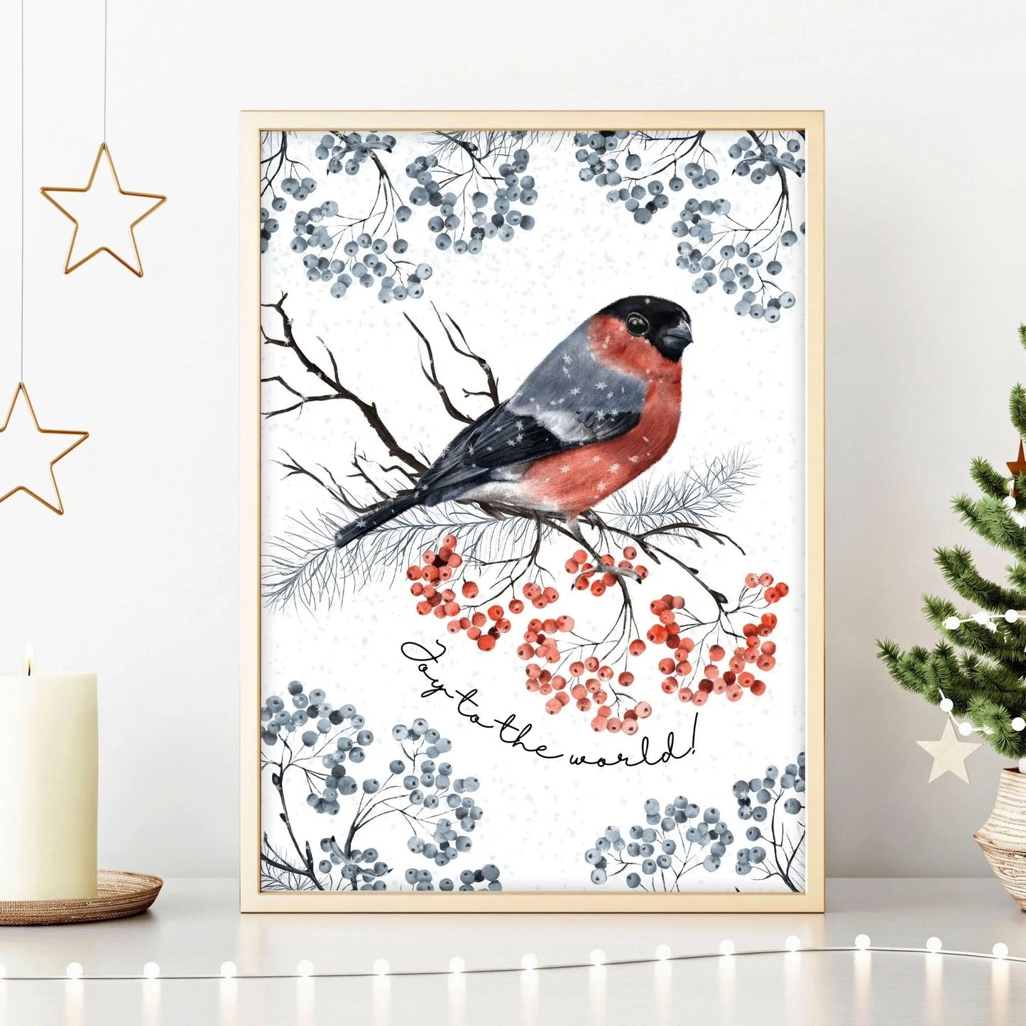 Christmas wall hangings art print About Wall Art