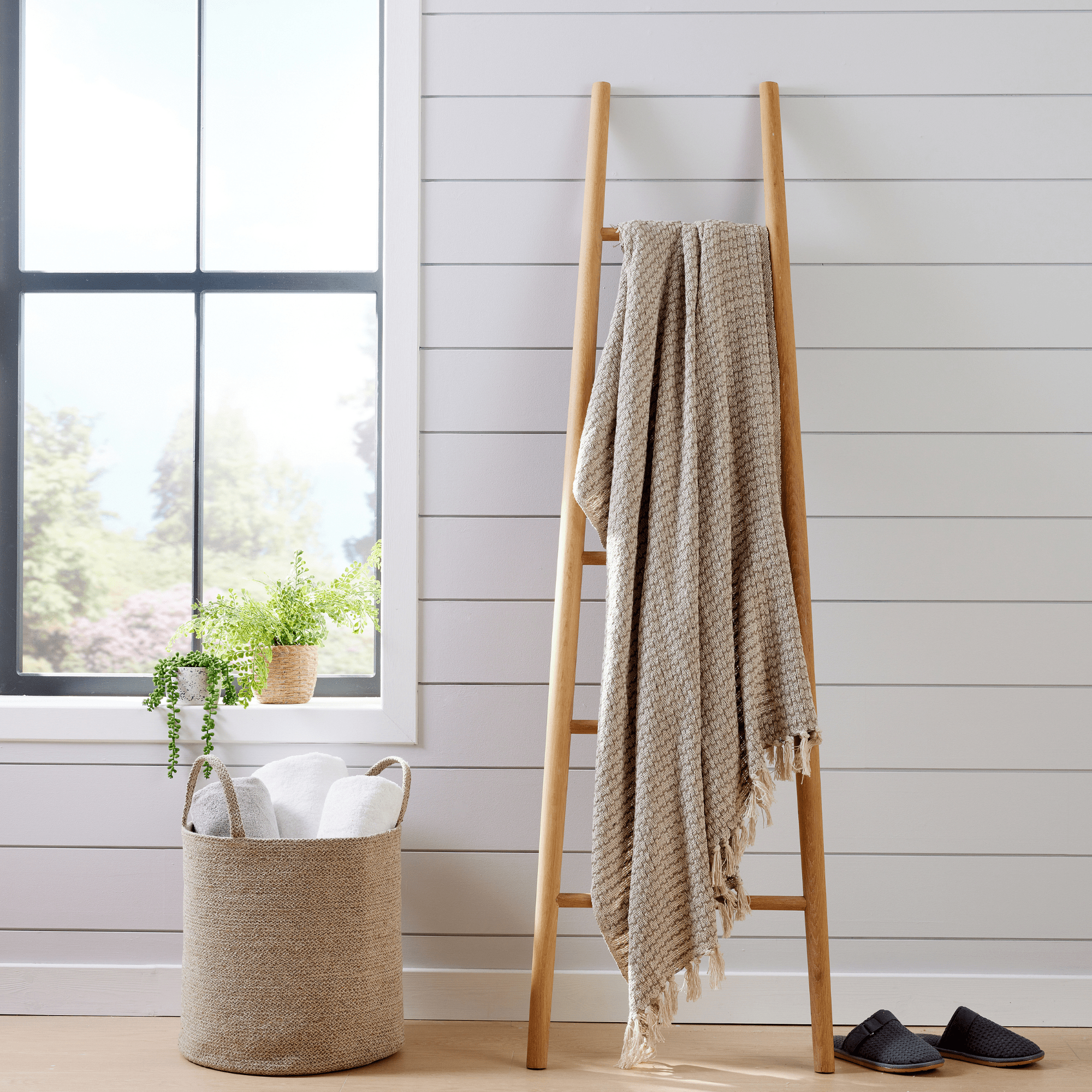 Marrakesh Eco-Friendly Super Soft Cotton Throws Lightweight Sustainable Recycled Cotton for Sofa Bed Chair Calming Colours By OLIVIA ROCCO