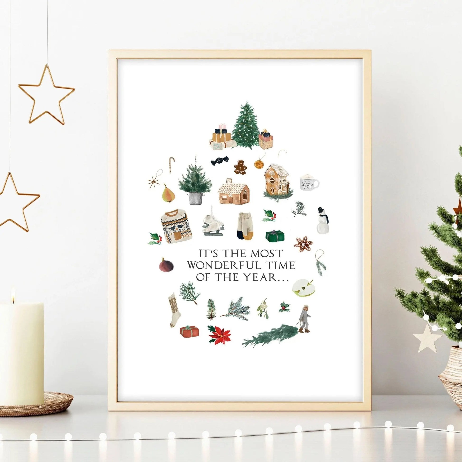 Sentimental xmas gifts | Wall art print About Wall Art