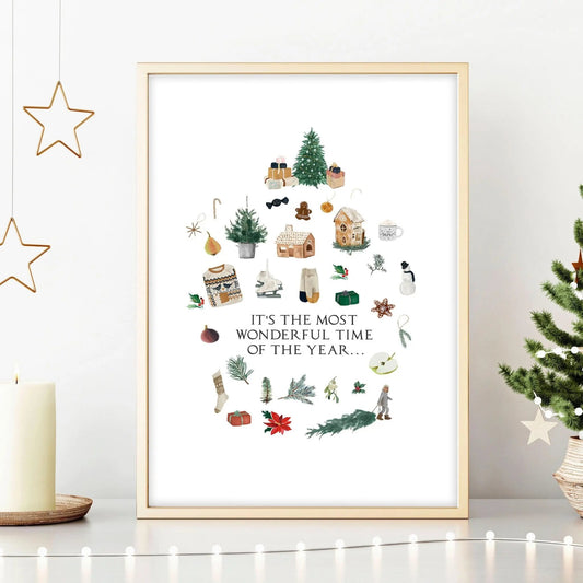 Sentimental xmas gifts | Wall art print About Wall Art
