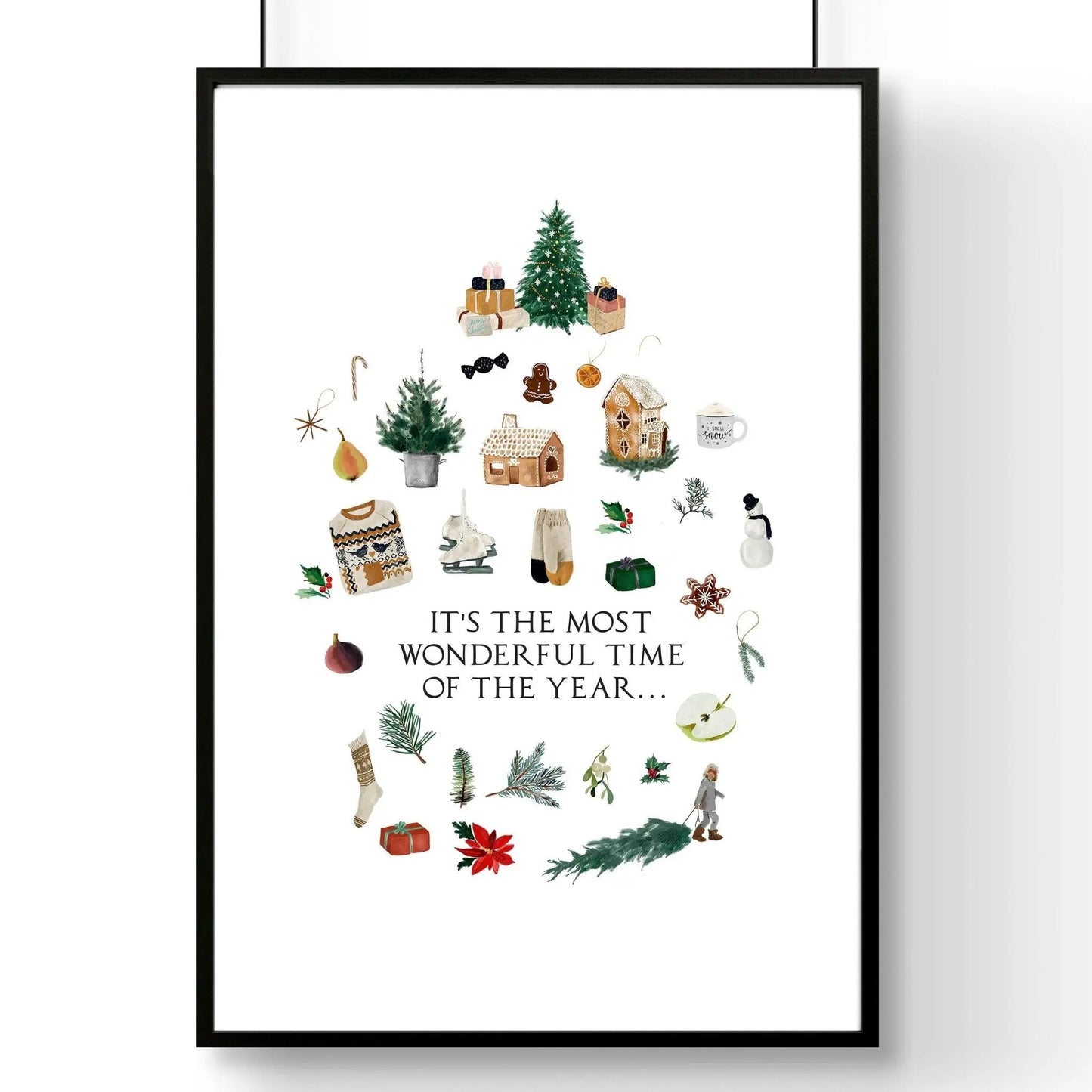 Sentimental xmas gifts | Wall art print About Wall Art