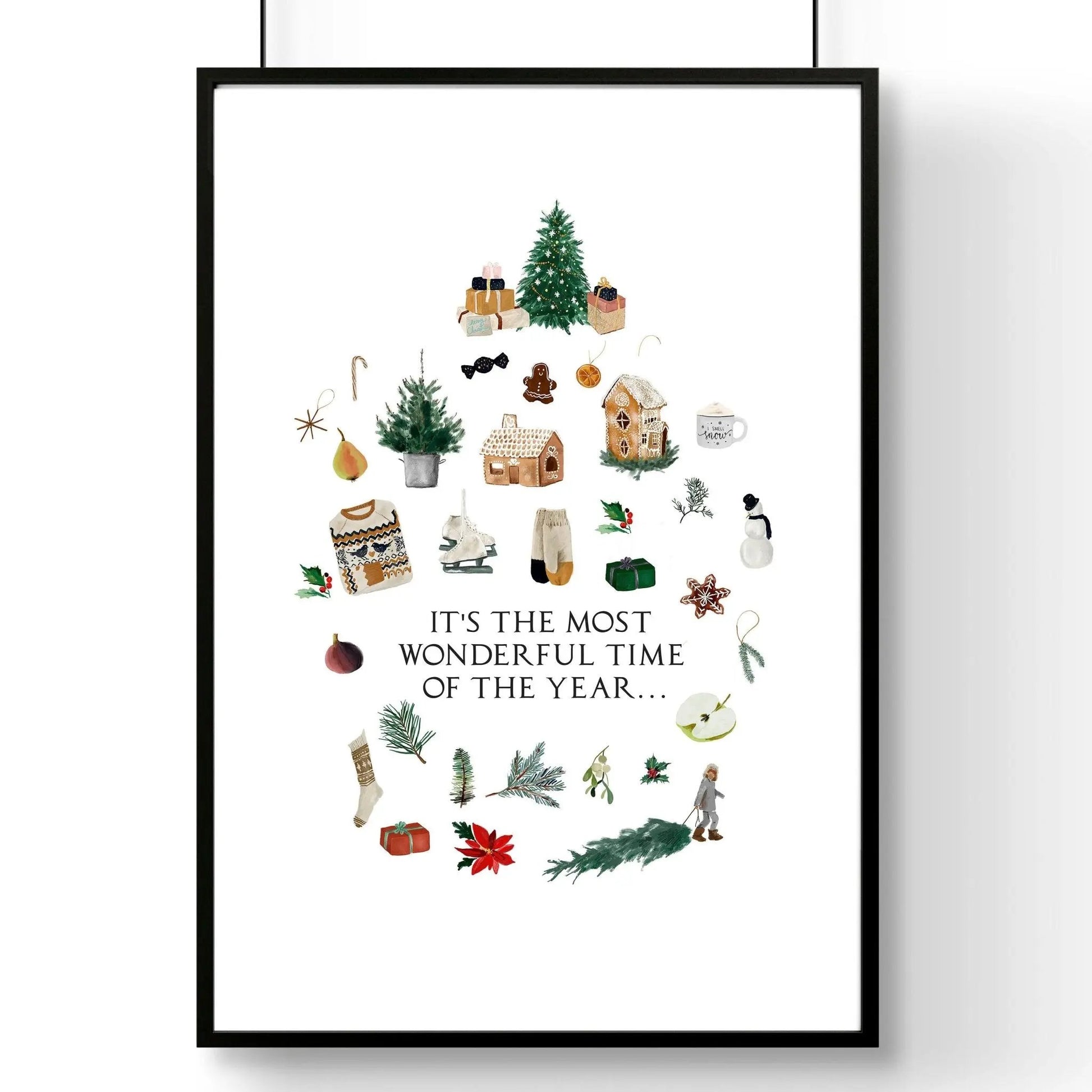 Sentimental xmas gifts | Wall art print About Wall Art