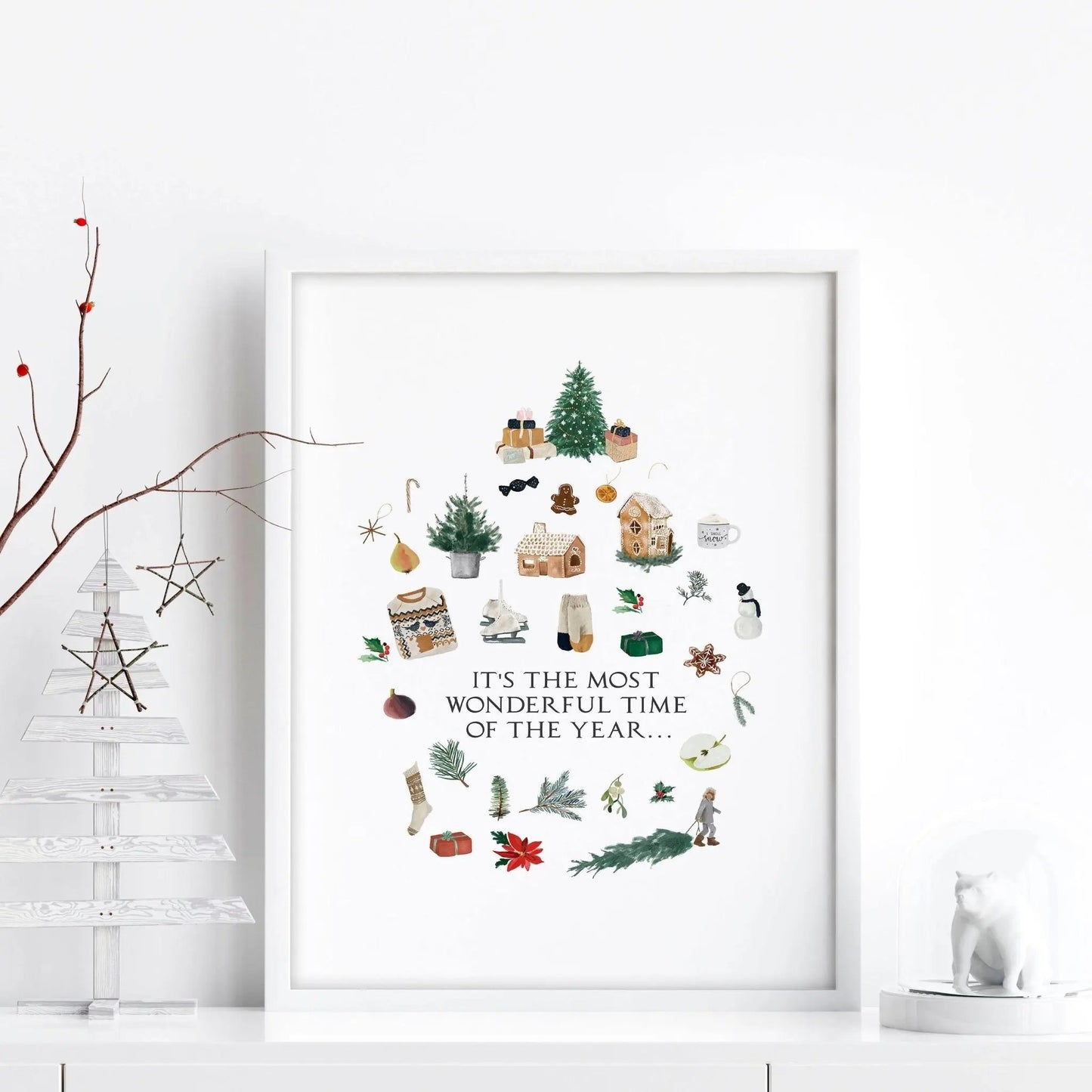 Sentimental xmas gifts | Wall art print About Wall Art