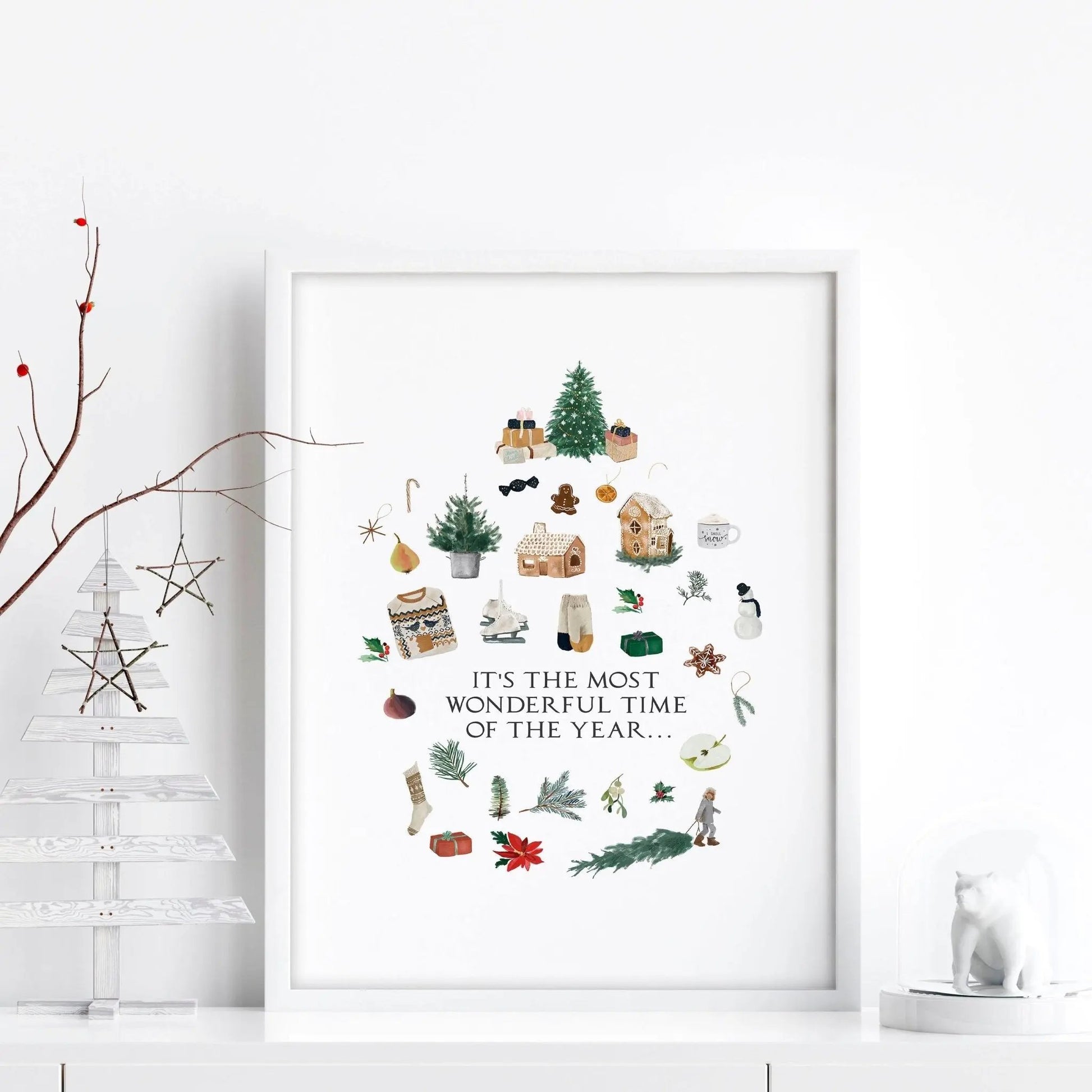 Sentimental xmas gifts | Wall art print About Wall Art