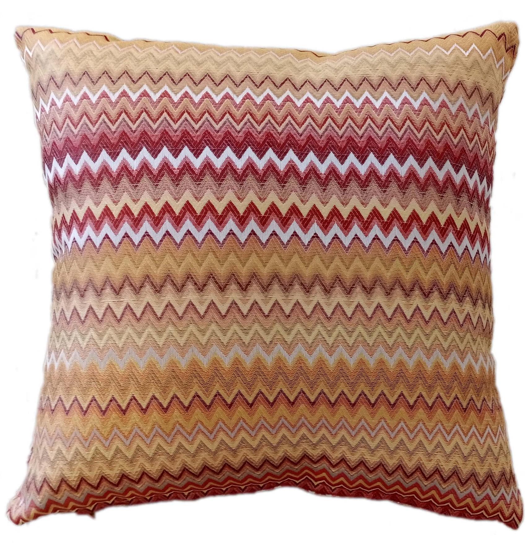 Mia Bohemian Throw Blanket with Tribal Striped Pattern and Tasselled Edges Soft Polyester for Sofas and Beds in Calming Colours by OLIVIA ROCCO