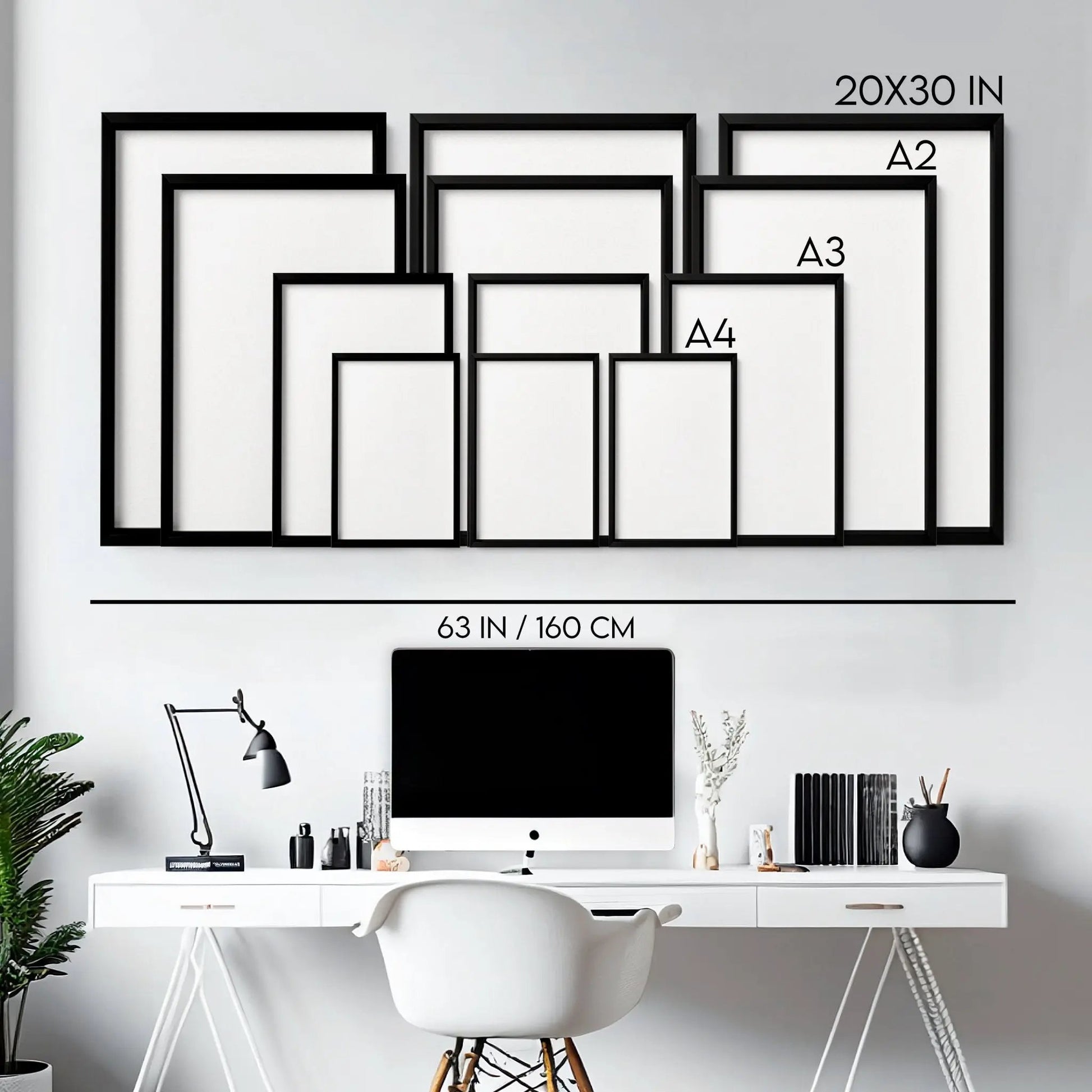Office wall pictures | set of 3 framed wall art About Wall Art