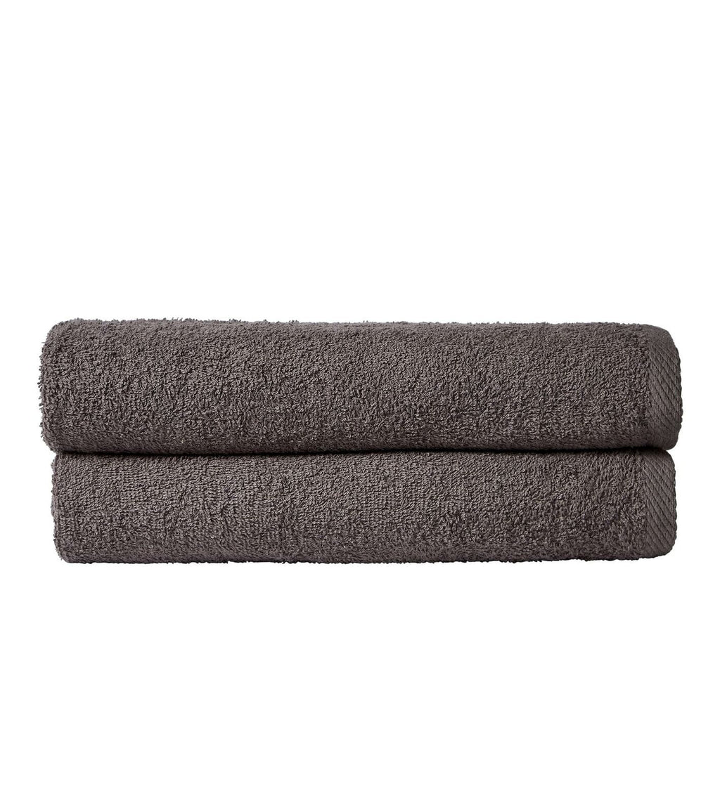 Pack of 2 Large Quick-Drying Lightweight Easycare Indus Valley Cotton Bath Sheets 80x140 cm for Home Travel Gym Holidays Multiple Colours by OLIVIA ROCCO