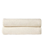 Pack of 2 Large Quick-Drying Lightweight Easycare Indus Valley Cotton Bath Sheets 80x140 cm for Home Travel Gym Holidays Multiple Colours by OLIVIA ROCCO