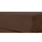 Percale Super Soft Fitted Sheet 180 TC Indus Valley Cotton Linen Durable Comfortable Bedding Multiple Sizes and Colours by OLIVIA ROCCO